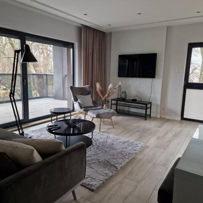 Apartament Nad Struga, Klimatyzacja, Parking,Taras Stary Toruń Eksteriør billede